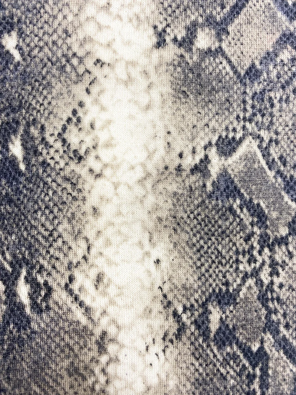 John Galliano S/S 2000 snake print cashmere sweater — JAMES VELORIA